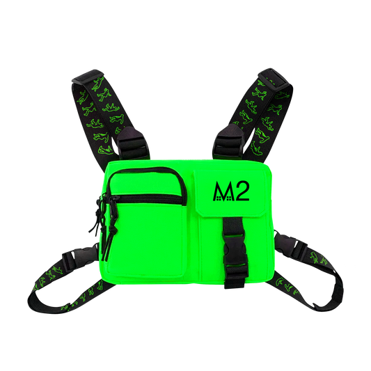 Neon Green Chest Pack (PRE ORDER)
