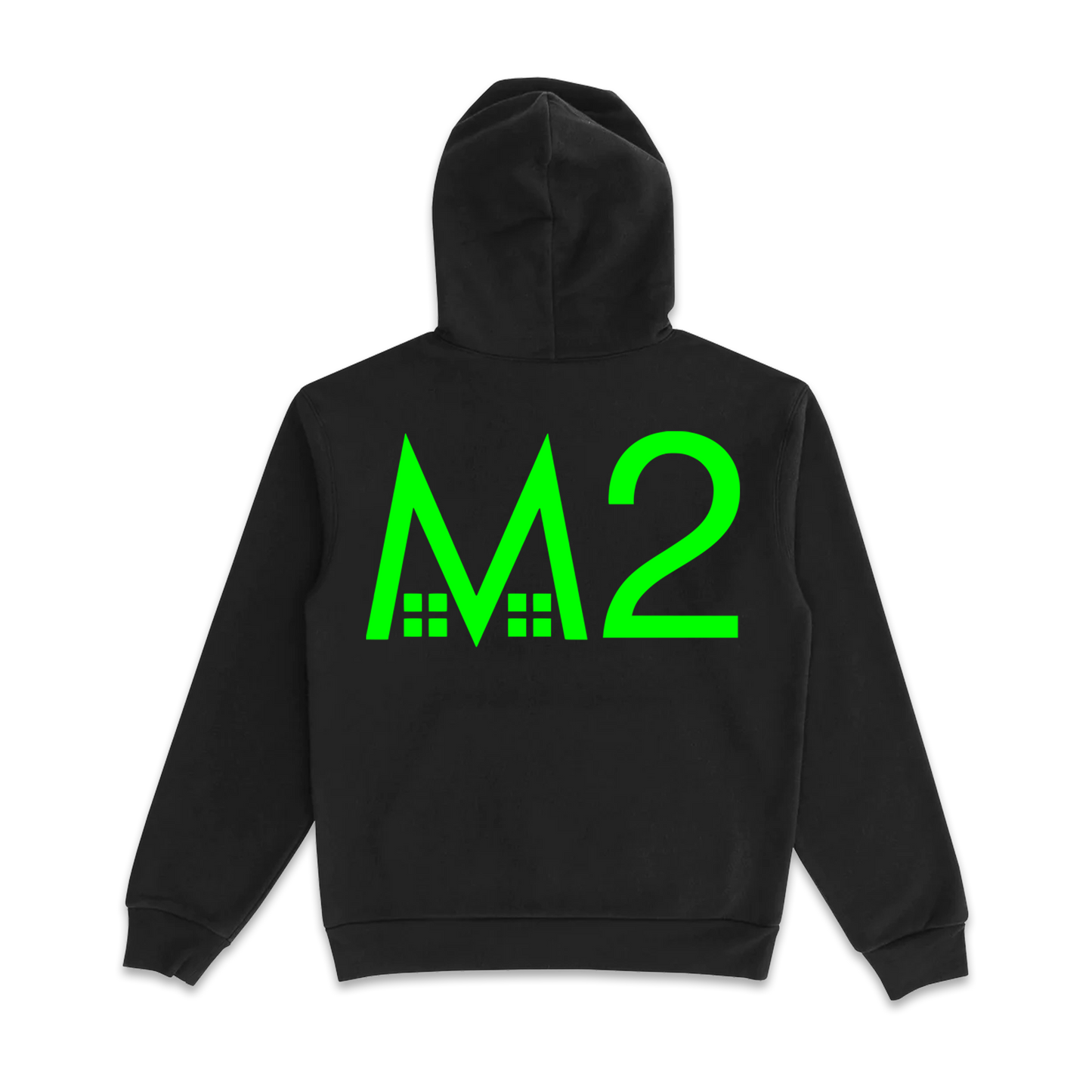M2 Gaiter Black Hoodie